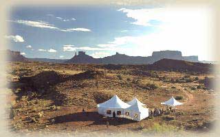 Tent Site Panorama